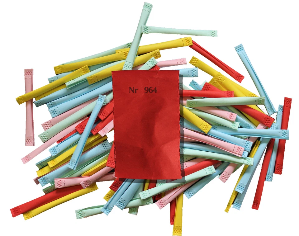 Tombolalose Tombola Lose 1000 Gewinne 1-1000 usw. bis 8000 möglich