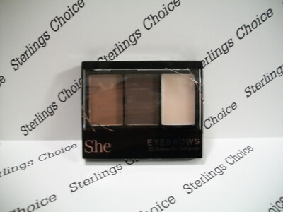 S.he Exquiste Natural Fashion Brow HD Eyebrow Kit #EB05 Light Brown