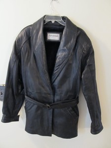 jaqueta de couro tamanho especial