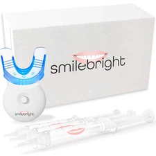 Professional Teeth Whitening Kit LED Light Tray 33% Peroxide Whitening Gel