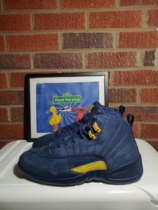 jordan 12s michigan