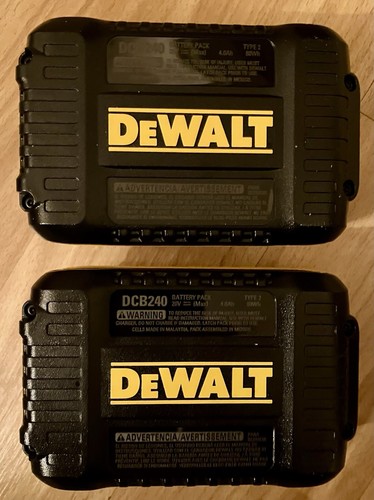 DEWALT 20V MAX 4 Ah Lithium Ion Battery 2-Pack (DCB240-2) - 第 3/4 張圖片