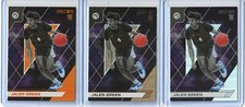 (3) 2021-22 Chronicles Draft RECON JALEN GREEN ORANGE BRONZE BASE ROOKIE LOT/SET