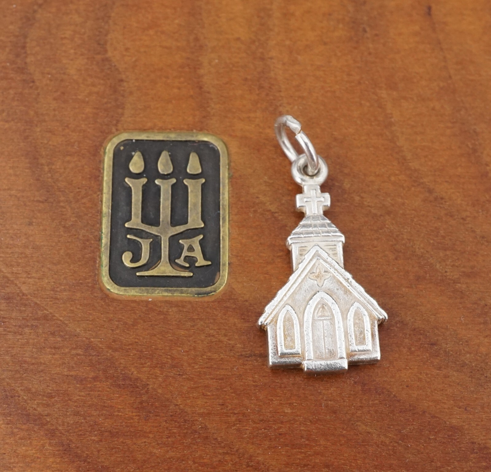 Rare Retired James Avery Sterling Chapel Church Cross… Gem