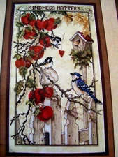 RARE OOP 2007 Stoney Creek M'zine Cross Stitch Ptrn "Kindness Matters"