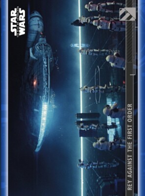 [DIGITAL CARD] Topps Star Wars Rey Against First Order Rise of Skywalker Blue