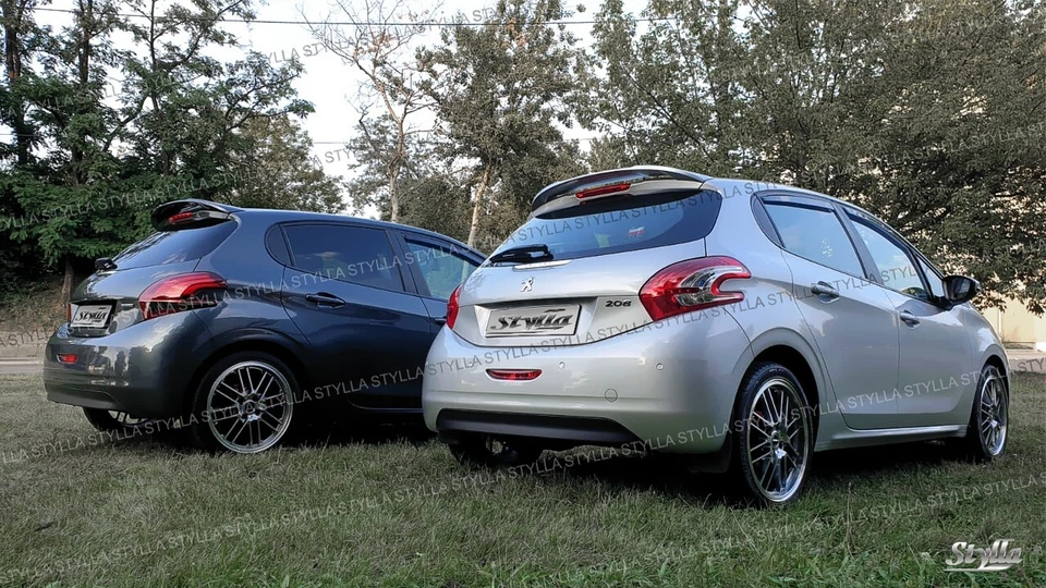 SPOILER REAR ROOF TAILGATE PEUGEOT 208 WING ACCESSORIES - Image 2 of 4