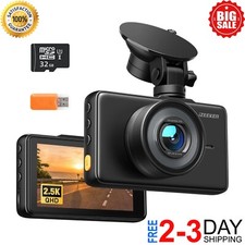 Record Accident Car Theft Dash Cam Semi Truck Trucker Safety 1080P HD Camera 3"