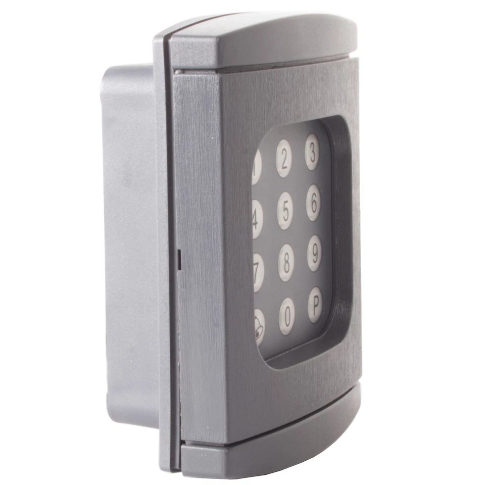 Funk Codetaster Berner FCT-868, 4-Kanal Codetastatur, Zahlenschloss, RollingCode - Bild 2 von 2