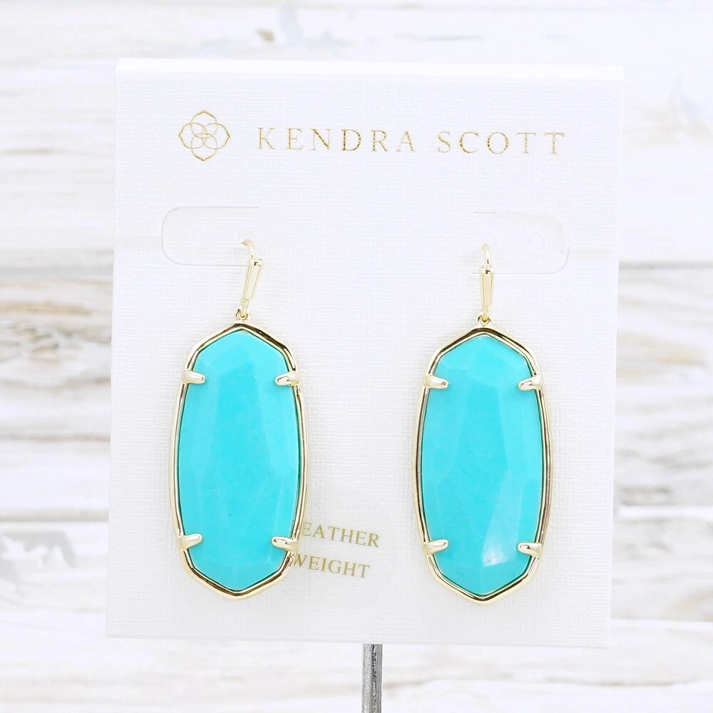 Kendra scott light blue earrings clearance