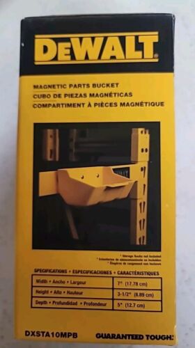 DEWALT DXSTA10MPB Magnetic Parts Bucket 3.5" X 5" X 7" - Picture 2 of 4