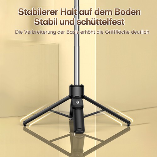 ⭐⭐⭐ Bluetooth Selfie Stick Stativ Handy Stativ Teleskop Stange mit Fernbedienung - Zdjęcie 14 z 18