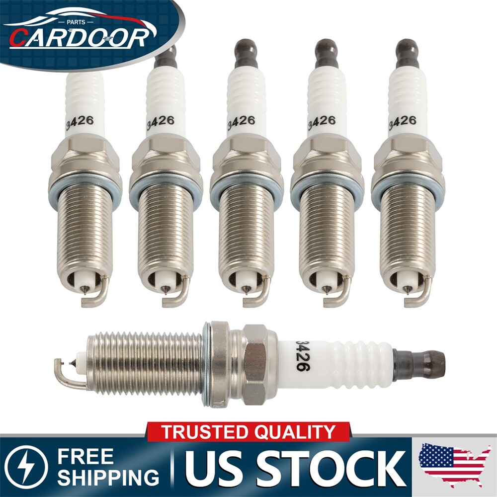 6pc Iridium Spark Plugs For 2007-2017 Toyota Camry V6 3.5L  Lexus ES350 V6 3.5L