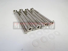 Chevy LS1 LS2 LS3 LS6 LS7 SBC centerbolt Aluminum Valve Cover Stainless Screw