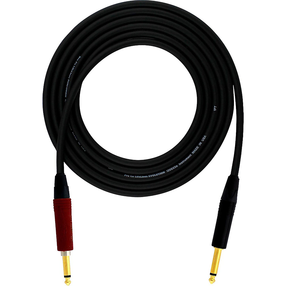 Pro Co Evolution StudioStage Silent Straight - Straight Instrument Cable 20 FT 9890₽