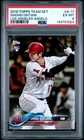 143791024 Shohei Ohtani 2018 Topps Los Angeles Angels #A-17 Rookie RC PSA 6