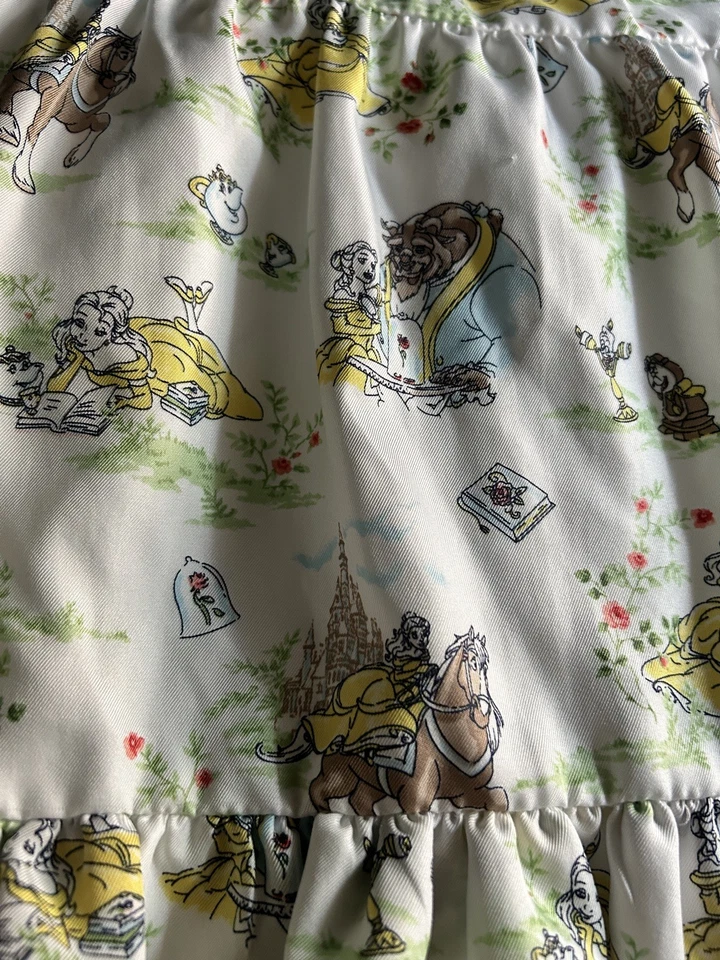 Vestido Princesa Janie and Jack Disney La Bella y la Bestia Talla 4 Años Precioso Foto 3 de 4