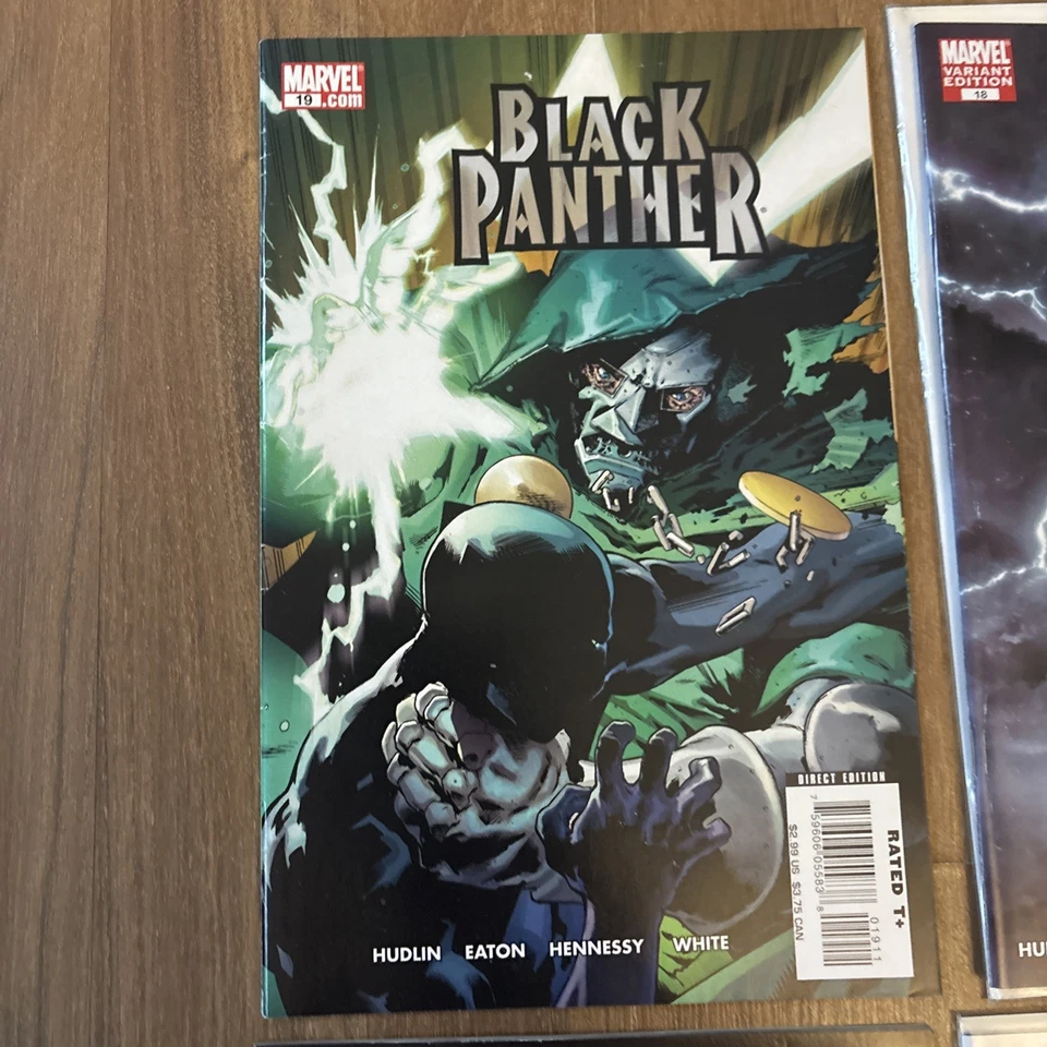 Black Panther #18 1:10 Michael Turner Storm Variant & Marvel  DC Comic Lot - Image 2 of 4