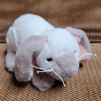 Ganz H11418 Soft Spots 6  Realistic Bunny Rabbit Easter Stuffed Plush