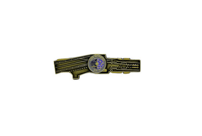 USS Intrepid (CV-11)  Challenge Coin - US Navy Carrier Shape