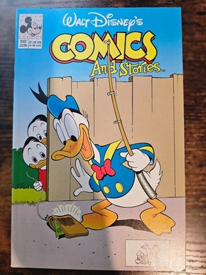 Walt Disney's Comics and Stories #560 (Disney June 1991)