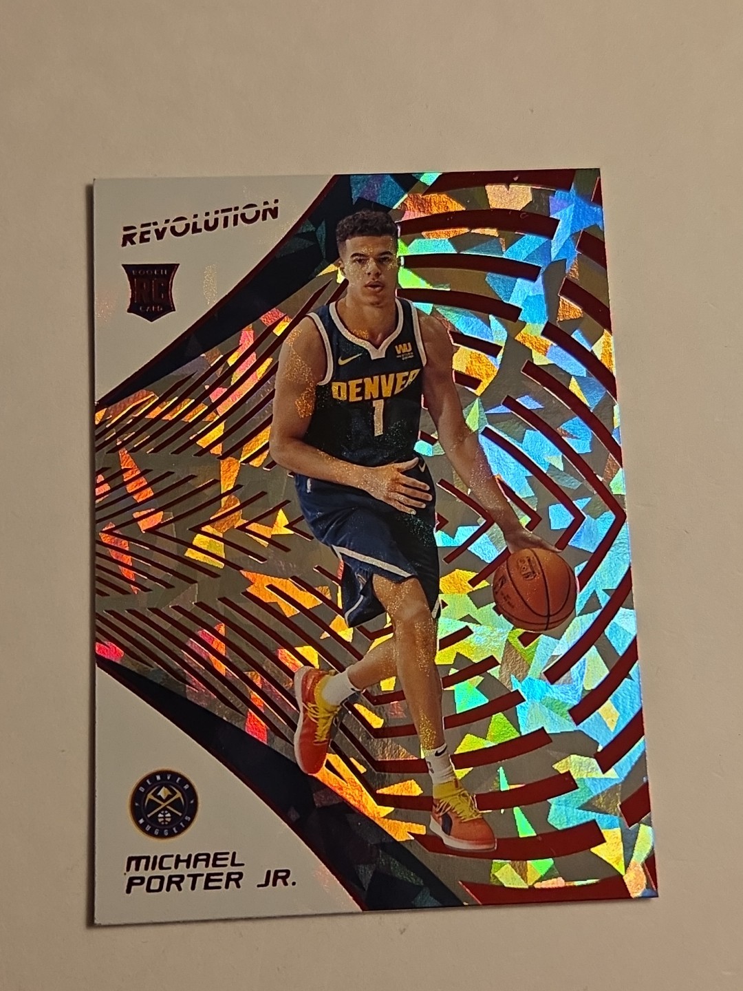 2018-19 Panini Revolution #133 Michael Porter Jr. Denver Nuggets Rookie RC