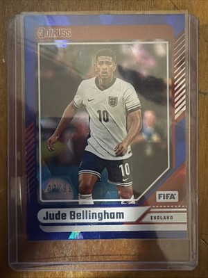 2024-25 Panini Donruss Fifa - Jude Bellingham #61 Blue Cubic 02/99