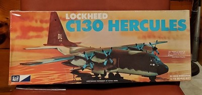 1/72 Scale MPC, C-130 Hercules Airplane Kit #2-3400 BN Sealed Box