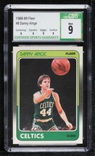 1988-89 Fleer Danny Ainge #8 CSG 9 Mint 12k0