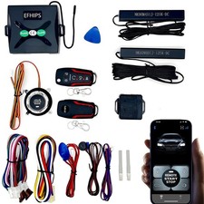 Car Central Locking keyless Entry Button keyless Entry System with autostart ...
