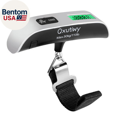 Luggage Scale, Digital Luggage Scale for Travel, Widen Upgrade Rubber Grip, 110