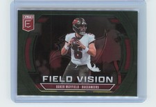 2025 Donruss Elite Baker Mayfield Field Vision #5 Tampa Bay Buccaneers