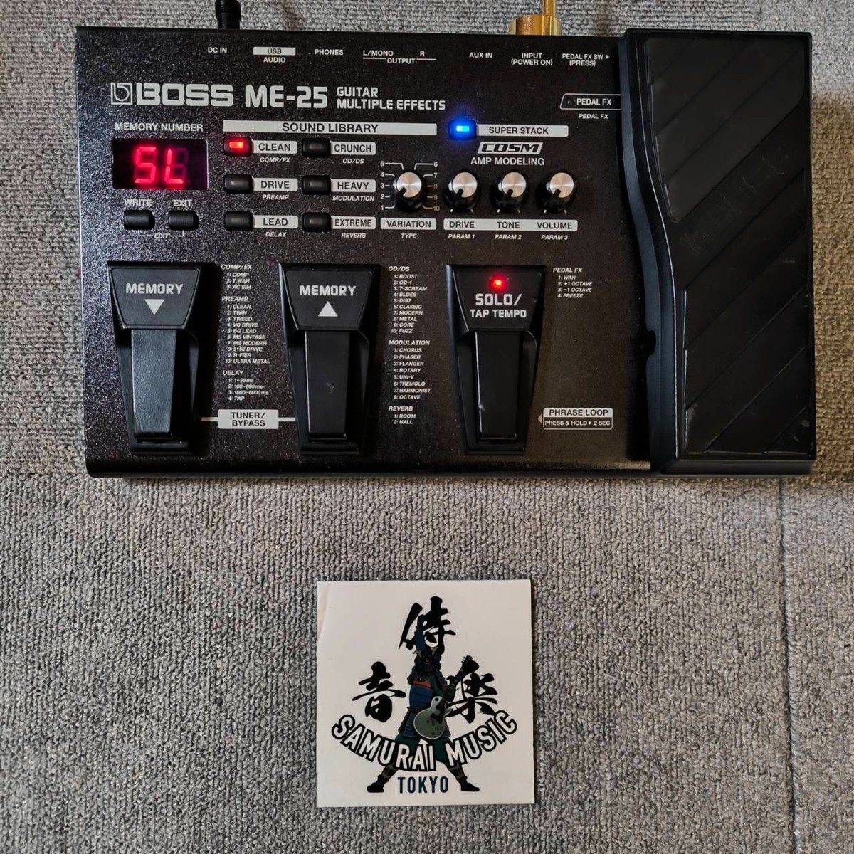 Boss ME-25 Multi-Effects Guitar Effect Pedal for sale online | eBay
