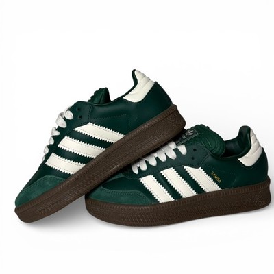 Brand New Adidas Samba XLG 'Green Gum' Casual Shoes / JR6815 / Size Youth 4