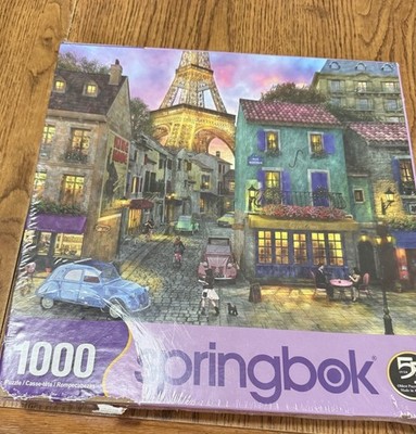 Springbok 1000 Piece Jigsaw Puzzle Eiffel Magic Eiffel Tower Paris New Read Desc