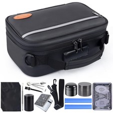 Large Storage Bag Set with 10 Accessories, Premium Travel Storage Case with C...