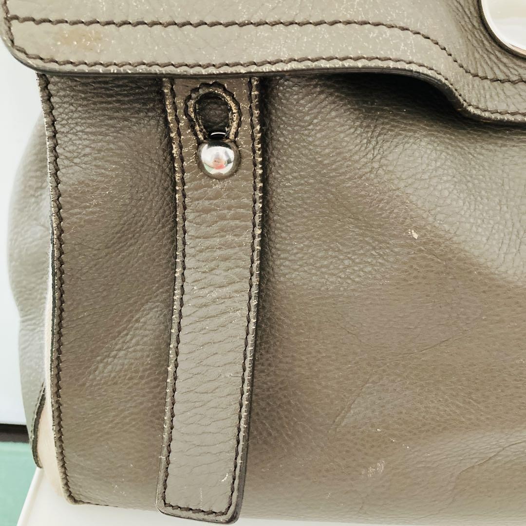 Borsa vintage Yves Saint Laurent Ysl M To Greige