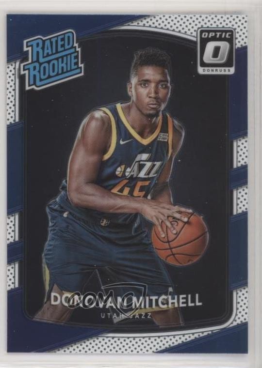 2017-18 Panini Donruss Optic Rated Rookie Donovan Mitchell #188 09kp