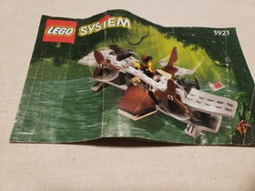 LEGO System 5925 Pontoon Plane Vintage 1999 With Instructions
