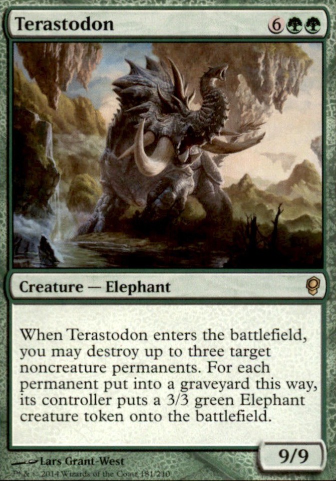 Terastodon 181 - Conspiracy Rare - NM
