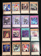 16 Rare Cards - Yugioh - Maze of Meurtos - NM - TCG - Rare Rarity - Lot 1
