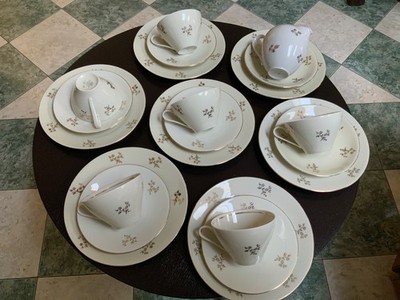 Nachlass  J. KRONESTER Bavaria, 21 Teile, Kaffeeservice, 50er Jahre  