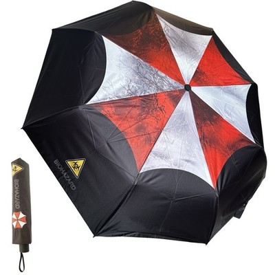 Resident Evil Biohazard Umbrella – 39” Compact Folding Rain Shield