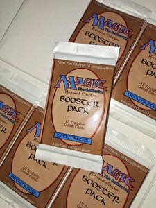 Magic The Gathering Revised Booster | eBay