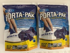 2 Pack (20) Walex Porta-Pak RV Marine Holding Tank Deodorize & Clean Sensors