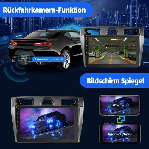 Für Ford Fiesta MK5 VI 2002-2008 Android 14 Autoradio GPS NAVI WIFI RDS FM 2+32G - Bild 12 von 16