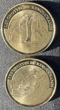 2 Médaille Coín Souvenir Nationaltokens BELGIQUE