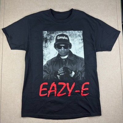 Eazy-E Shirt Mens M Black Hip Hop Rap Compton Graphic NWA Statement Tee
