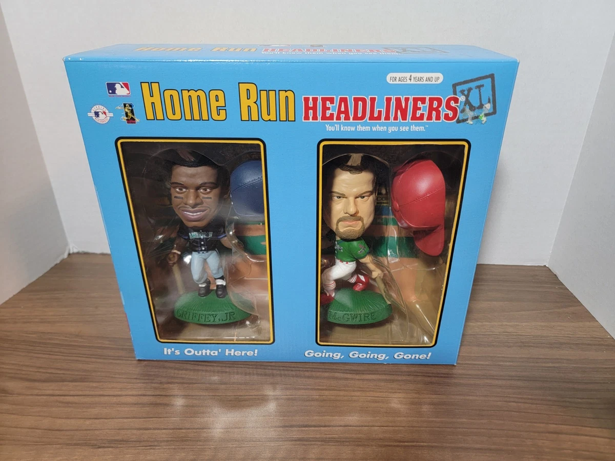VTG Ken Griffey Jr. Mark McGwire 1998 MLB Home Run Headliners XL