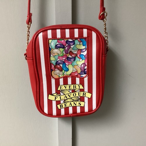 Bioworld Harry Potter Crossbody Bag Every Flavor Beans Jelly Beans Red White